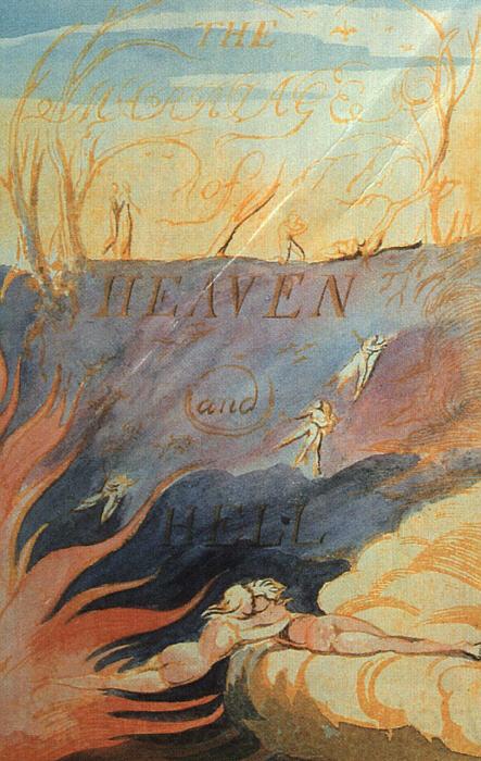 William Blake The Marriage of Heaven and Hell Norge oil painting art